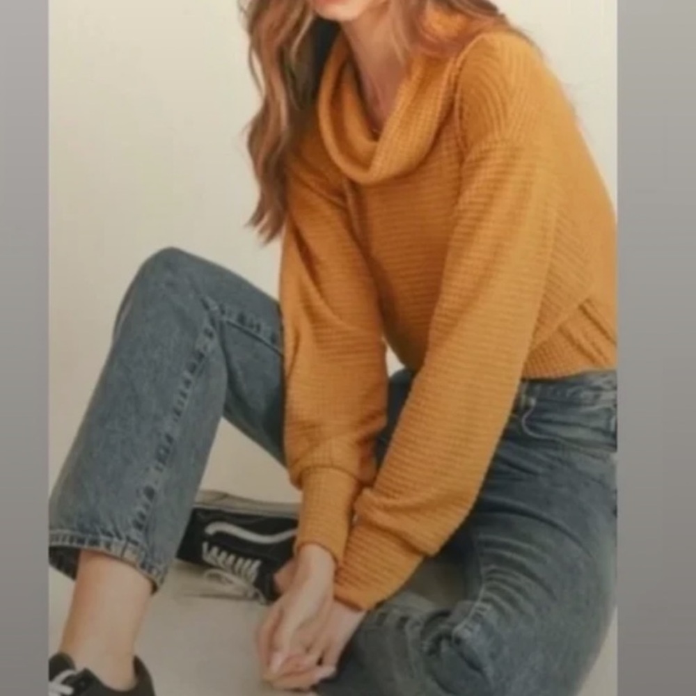 Free People! Juicy Sweater Top in Canyon Moon NWT!